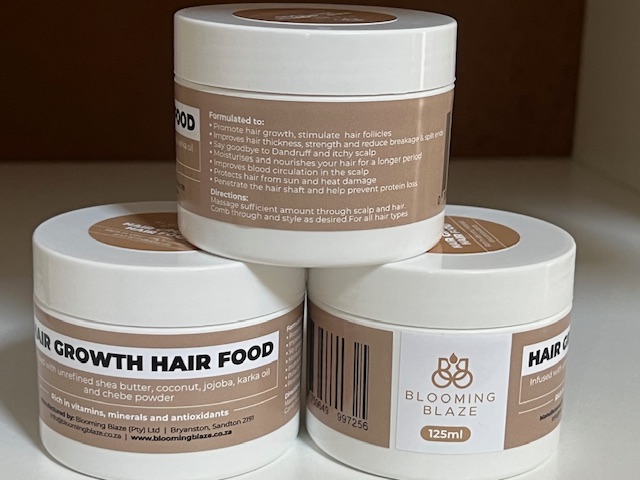 Hair Growth Hair Food Unrefined Shea Butter 125ml - Image 2